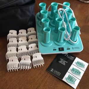 ONLY USED ONCE Calista Tools heated rollers